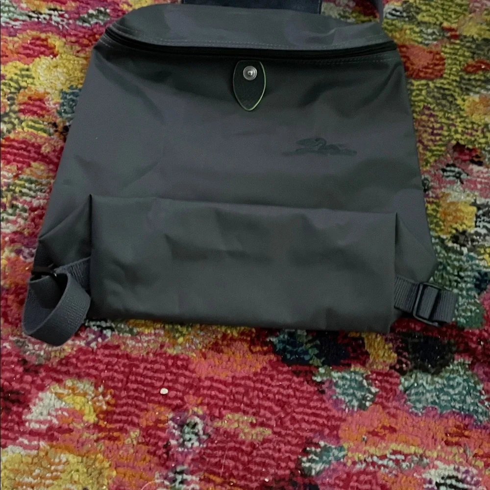Longchamp Mini Backpack - Graphite/Gray Excellent Condition - Picture 6 of 16